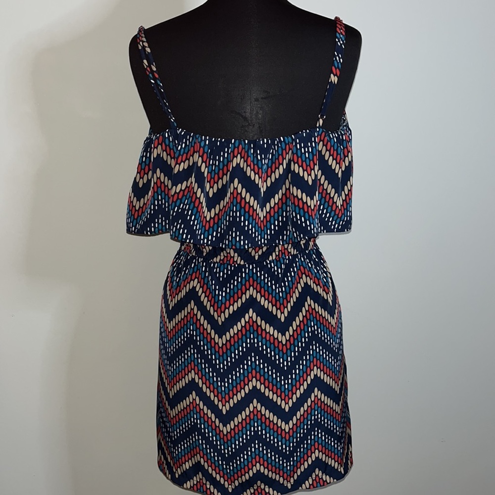 GLAM Ruffled Strap Mini Dress - Picture 7 of 9